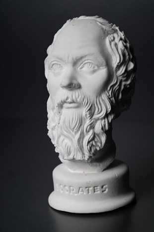 Socrates Biblo Figürü 13 Cm